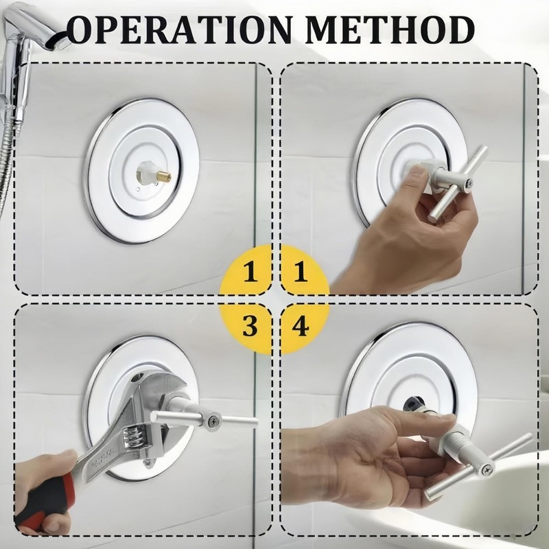Replacement Cartridge Kit for Moen One Handle Posi Temp Faucet,