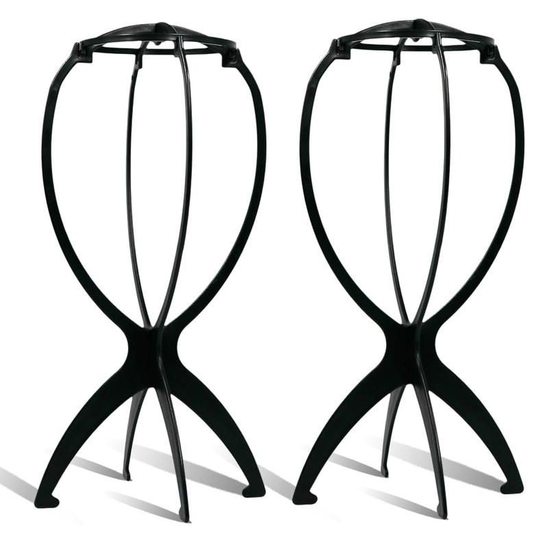 XPEX Pack of 2 Wig Stand Wig Head Wig Stand
