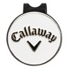 Callaway Hat Clip with Golf Marker Magnet, White