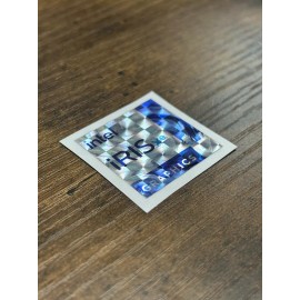 Intel 1x Intel Iris Xe Prismatic Desktop / Laptop Computer PC sticker label (NEW)
