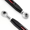 Unrestricted Walk Two-Tone Collection Motorcycle Shifter Linkage, Black & Red