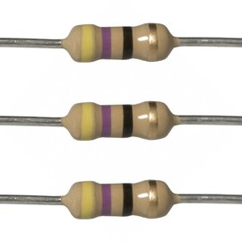 E-Projects 10EP51447R0 47 Ohm Resistors, 1/4 W, 5% (Pack of 10)