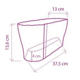 Plastia Triola Orchid Box, White