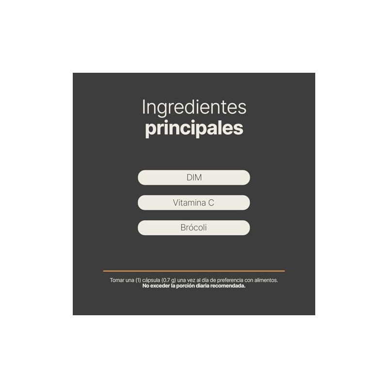 Dim Diindolilmetano 240 Cápsulas 700 Por Cápsula Adicionado Vitamina Brócoli