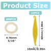 2 Pack Orthodontic Elastic Bands Rabbit 3/16" Braces Rubber Bands