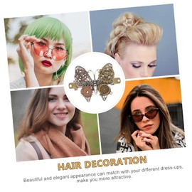 Baluue 9pcs Steampunk Gear Spring Hair Clips Zinc Alloy Butterfly Hairpins for Women and Girls Elegant Hair Accessories for Festivals Parties and Daily Wear