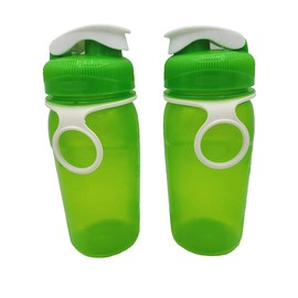 Rubbermaid 14 oz Reusable Refillable Chug Water Bottles ~ Green ~ 2 Pack