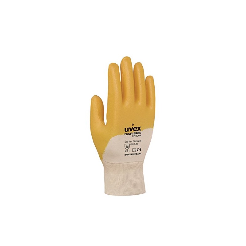 Uvex 60148 10 Profi Ergo ENB20 Safety Glove, Size: 10,