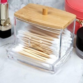 Cotton Swab Storage Case Dispenser 10ea