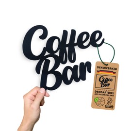 Coffee Bar Sign - Coffee Corner Kitchen Decoration Door Sign & Wall Decoration - Coffee Bar Wall Decoration Kitchen Decoration - Coffee Sign Coffee - Wall Sign - Restaurant - Hotel - Lettering Made of
