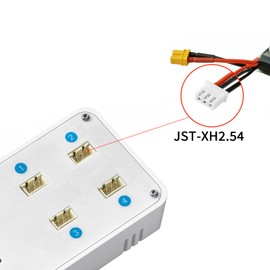 SoloGood VIFLY ToothStor 4 Port 2S Balance Charger with Storage Mode for RC FPV Freestyle Cinewhoop Drone DIY Parts