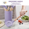 Silicone Kitchen Utensil Set,8 Pieces Cooking Kitchen Utensils Set with