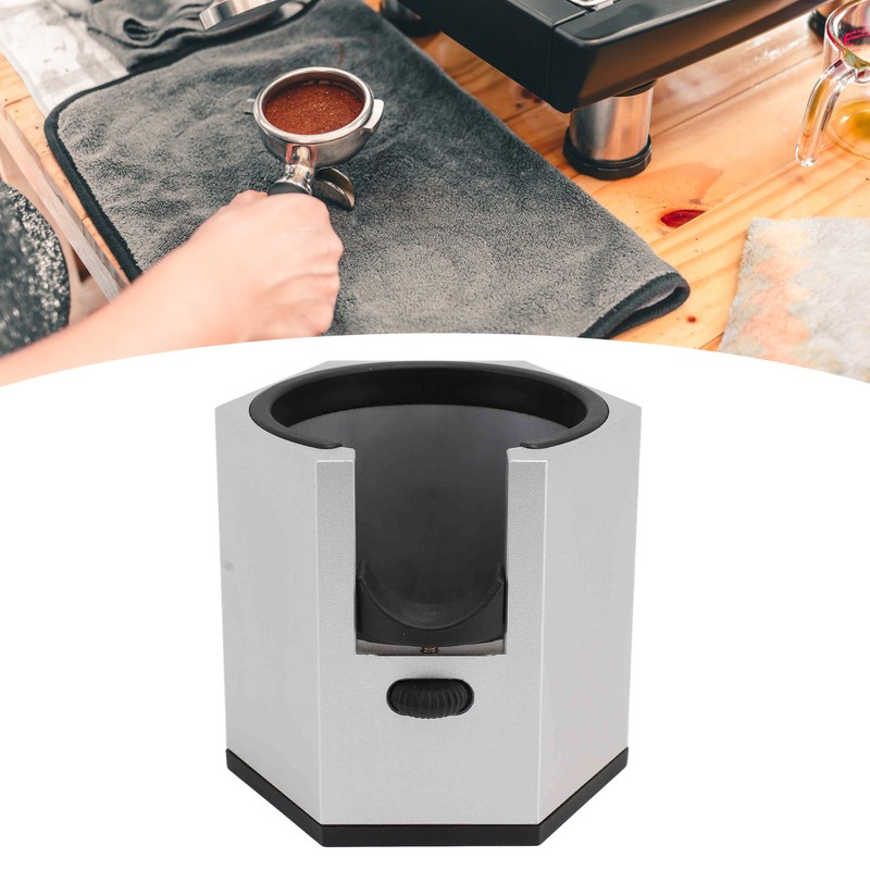 Coffee Portafilter Holder Aluminum Alloy Coffee Portafilter Stand with Removable