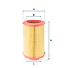 UFI Filters 27.366.00 Car Air Filter