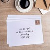 BCreativetolearn C5 White Envelopes for A5 Cards Diamond Gummed Self