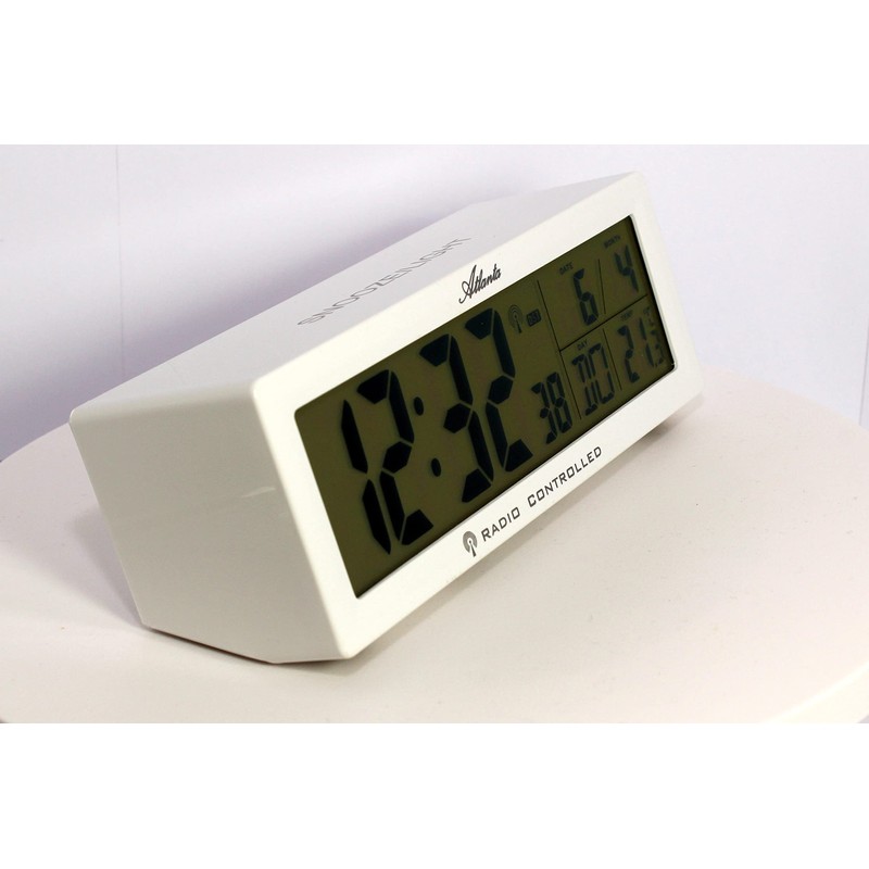Atlanta Radio Alarm Clock Digital LCD Display Volume Control Temperature