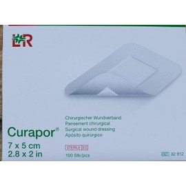 Lohmann&Rauscher CE Curapor 7 x 5 cm STER 100PZ