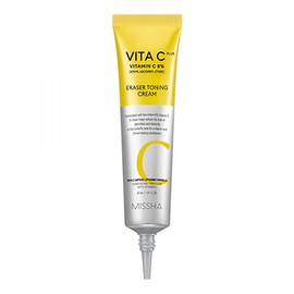 Missha VitaC Plus Eraser Toning Cream, 30ml, 1 piece 30ml x 1 piece / 미샤 비타씨플러스 이레이저 토닝 크림, 30ml, 1개 30ml x 1개