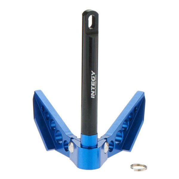 RC Model CNC-Machined Aluminum Realistic Scale Model Portable Winch Anchor