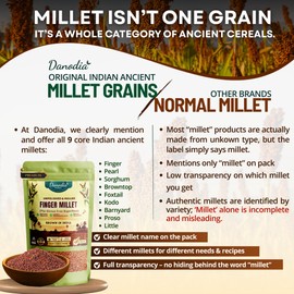 Danodia Foods Supreme Little Millet -1Kg | Gluten Free, Super Healthy, Nutritious, 100% Chemical Free Millets | Indian Millets