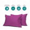 MistyMorning Pillow Cases 2 Pack, Soft & Premium Quality Bedding