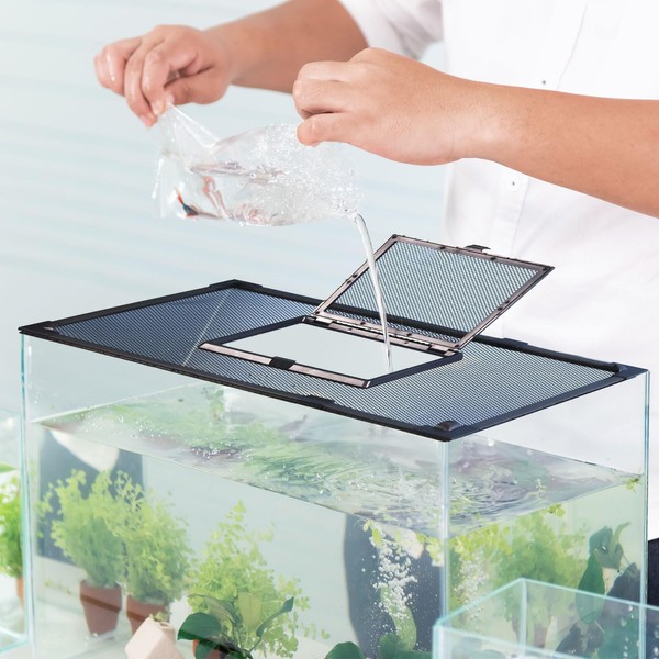 Orgthin Magnetic Aquarium Lid, Max Size 39" x 19" Fish