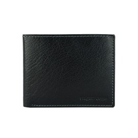 BIAGIOTTI Men's Genuine Leather Wallet with Wallet and Gift Box, Black 13, Black 13, Classic