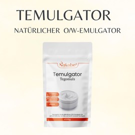 Temulgator – Pflanzlicher O/W-Emulgator für DIY-Kosmetik & Hautpflege - Tegomuls - angenehme Textur - Perfekt für Cremes