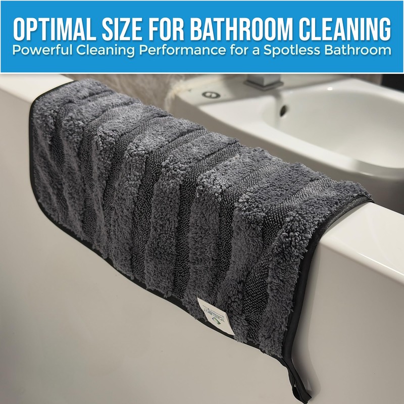 Towelogy® Hybrid Magic Cloth - Bathroom Cleaning Cloths for Cleaning