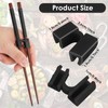 5 Pieces Reusable Chopsticks Helpers Training Chopstick Hinges Connector Practice