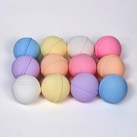 Bath Bombs for Kids with Surprise Toys Inside, US Made, Huge Balls (5 oz), Great for Bubble Baths, Perfect for Little Girls and Boys (12PUPS, Kid-Friendly)