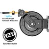 AIRZILLA Premium Steel Retractable Air Hose Reel With Dual Arm,