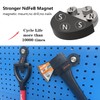 MUTUACTOR 2 Packs Magnetic Hooks Heavy Duty, Strong Magnet Garage
