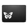 Bargain Max Decals Butterfly Skull Sticker Decal Notebook Car Laptop