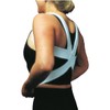 Posture Support Shoulder Brace for Back Alignment, White, Small