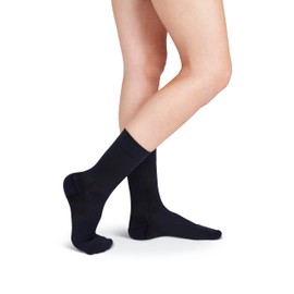 ITEM m6 - Socks with compression for women, premium, wonderfully beautiful feet and elegant appearance, Freedom, black, S