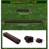 Ogutter Rain Gutter Downspout Extensions, Downspout Extender for Rainwater Drainage
