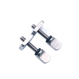 Namvo 2pcs Universal Stainless Surf Thumb Fin Screws, Longboard Fin Bolt Bolts