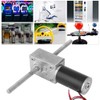 24V Double Shaft Metal Gearbox Turbo Worm Speed Reduction Gear