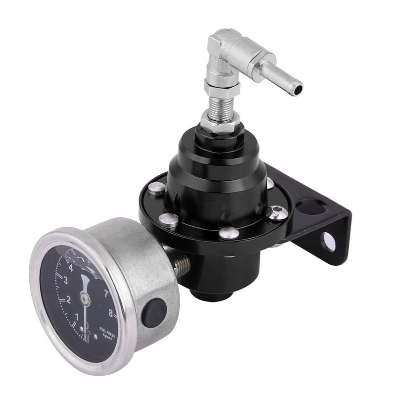 Universal Aluminum Car 160psi Adjustable 1: 1 Fuel Pressure Regulator