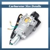Carburetor Kit Compatible with Westinghouse WGen9500DF WGen9500DFC Portable Generator Dual