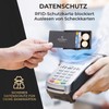 ZNAP® Slim Wallet Kreditkartenetui | Geldbörse Herren | Kartenhalter Geldbeutel