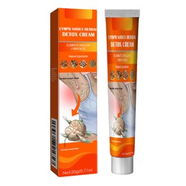 KOAHDE Anti Swelling Detoxing Ointment,Lymphatic Drainage Ointment,Anti Swelling Cream for Legs,Antihump Lymphcare Ginger Ointment,Lymph Nodes Herbal Detox Cream,20G,1PC
