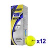 Star Tour 3 Golf Balls, Yellow (One Dozen) - 1
