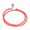 1.7M Ball Lock Beer Line Assembly with 5/16in Carbonation Cap