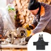MiOYOOW Work Apron, Adjustable Canvas Kitchen Apron, Cross Back Apron