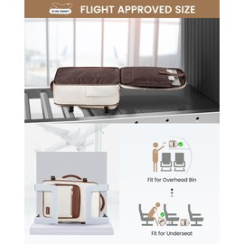 LOVEVOOK Travel Backpack For Women,50L Carry On Backpack Flight Approved,TSA Personal Item Travel Bag Fits 18 Inch Laptop,Weekender Overnight Daypack with Toiletry Bag and Cube