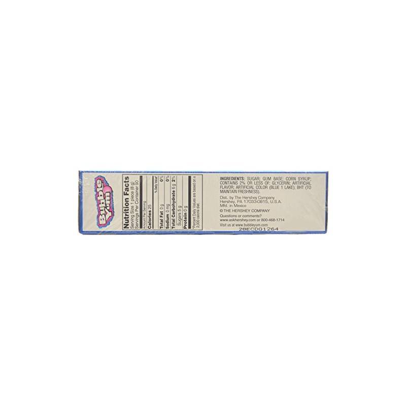 Bubble Yum Cotton Candy Bubble Gum - Soft and Easy