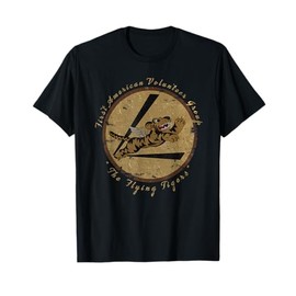 "Flying Tigers Squadron" WWII Vintage Insignia T-Shirt T-Shirt
