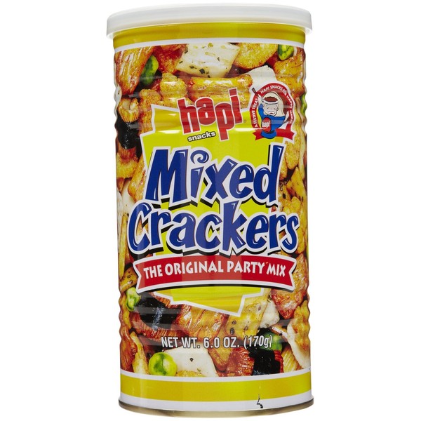 Hapi Snacks, Mixed Crackers, 6 Ounce